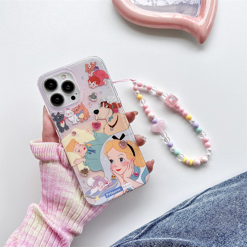 Princess Alice Small Animals Suitable For IPhone Mobile Phone Case