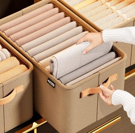 Thicken Clothes Organizer Pants Sweater Storage Cabinets Drawers Organizer Jeans Storage Box Wardrobe Clothes Storage Organizers