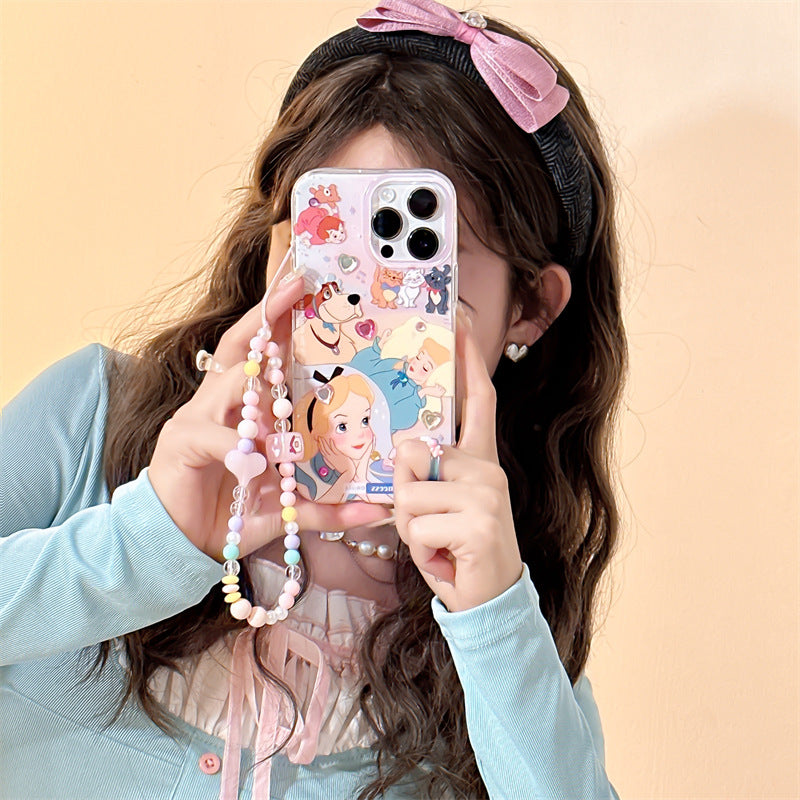 Princess Alice Small Animals Suitable For IPhone Mobile Phone Case