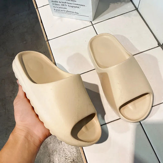 Step On The Shit Feeling Coconut Slippers Male Net Celebrity Couple Wear Indoor And Outdoor Bathroom Drag Summer Yeezy Men&#039;s Tide